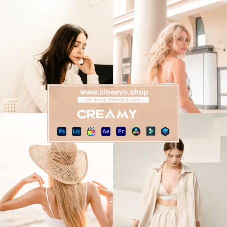 Cream White Preset & luts