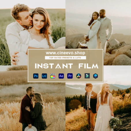 Instant Film Wedding Preset & luts