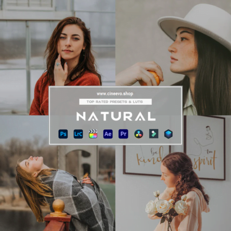 Natural style presets & luts